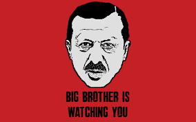 Risultati immagini per erdogan is watching you